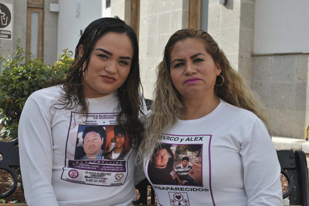 La líder del colectivo denunció que mientras realizaban una jornada de búsqueda, un grupo de hombres las amedrentó y realizo disparos al aire