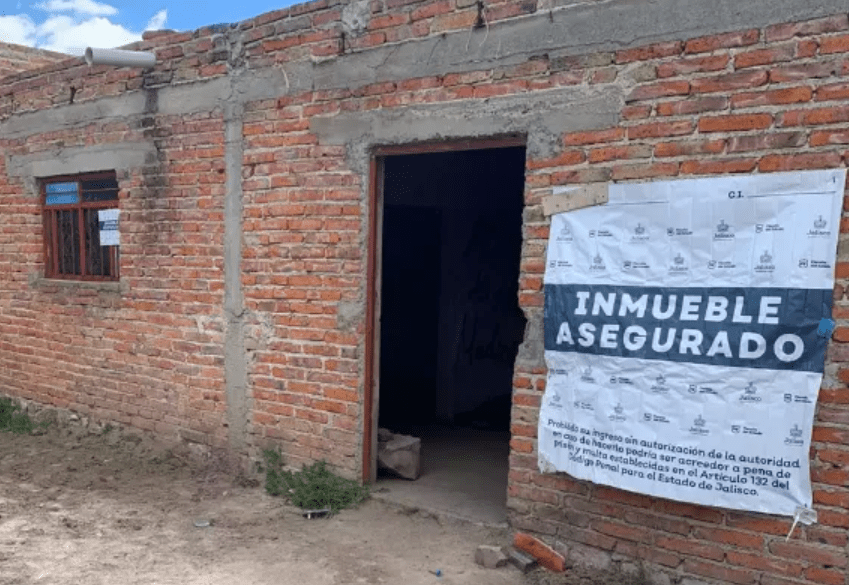 Inmueble de la desaparición en Lagos de Moreno