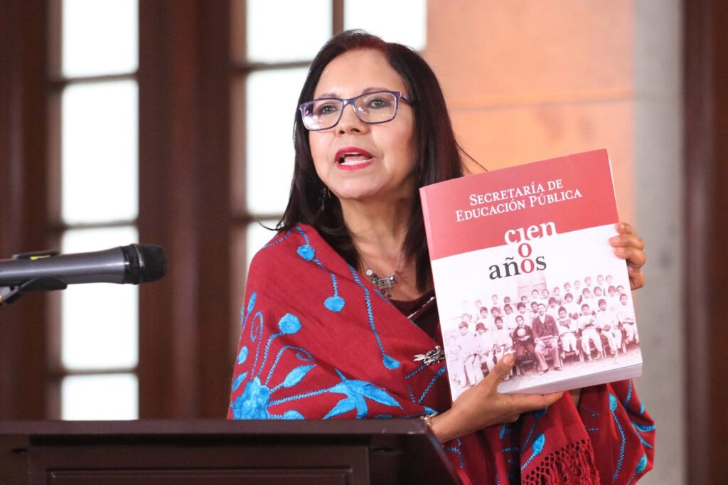 Leticia Ramírez, titular de la SEP.