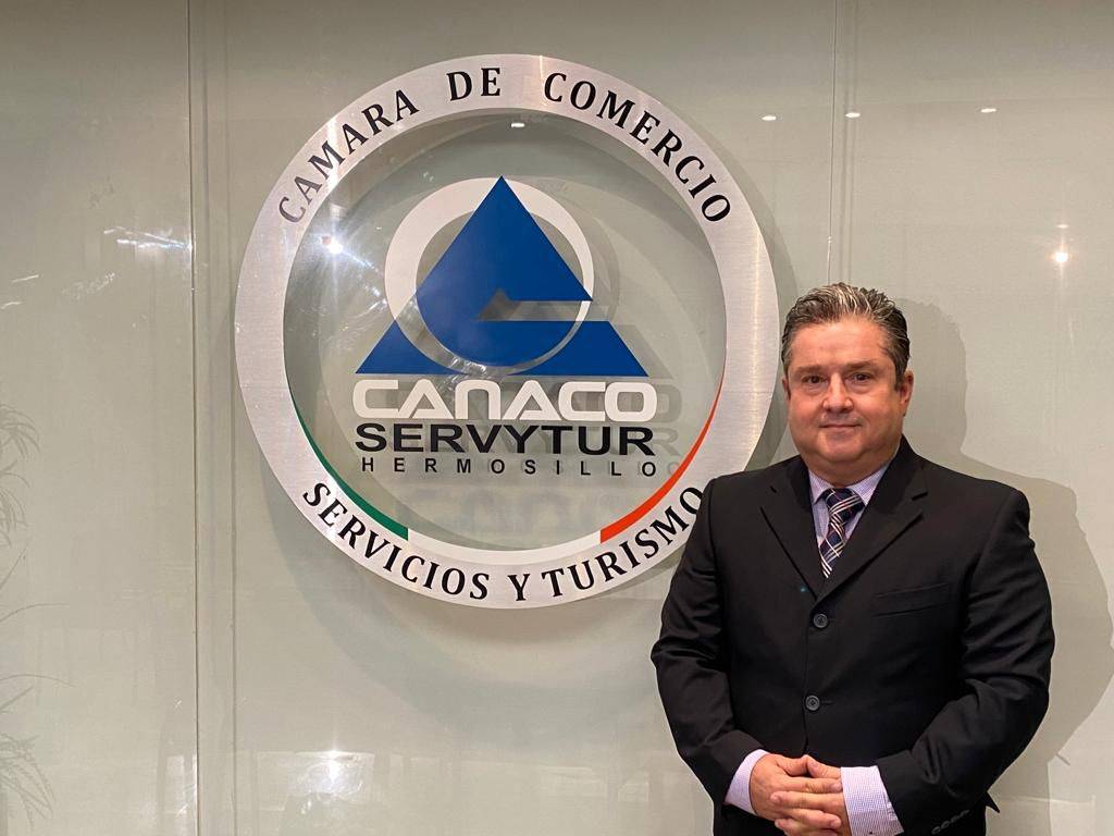 Juventino Félix, dirigente de Canaco Hermosillo.