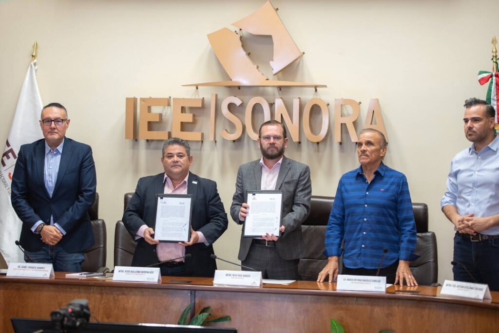 Convenio Estratégico entre el IEE Sonora e INCIDE A.C.; subraya la importancia de trabajar en conjunto para superar los desafíos que presenta la baja participación electoral
