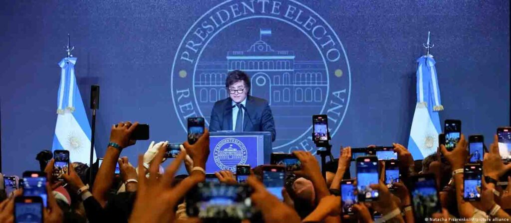 Javier Milei con poco menos de 3 años de carrera política, se coloca en este momento como una de las principales fichas de la nueva derecha