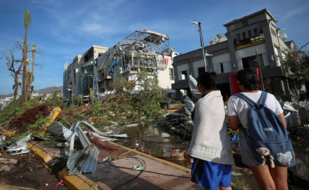 Esto a través del puente humanitario establecido para la evacuación de personas de Acapulco y otras zonas de Guerrero tras el paso de Otis