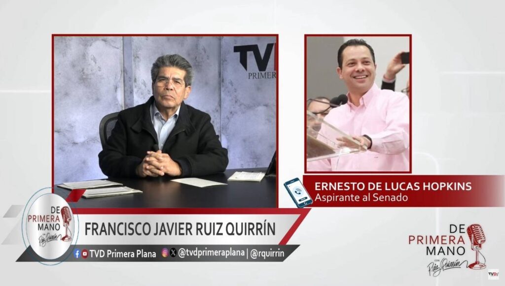 En entrevista, Ernesto “Pato” de Lucas, aspirante al Senado por el partido Naranja, sostiene que hay una nueva realidad en el país que los posiciona con números favorables
