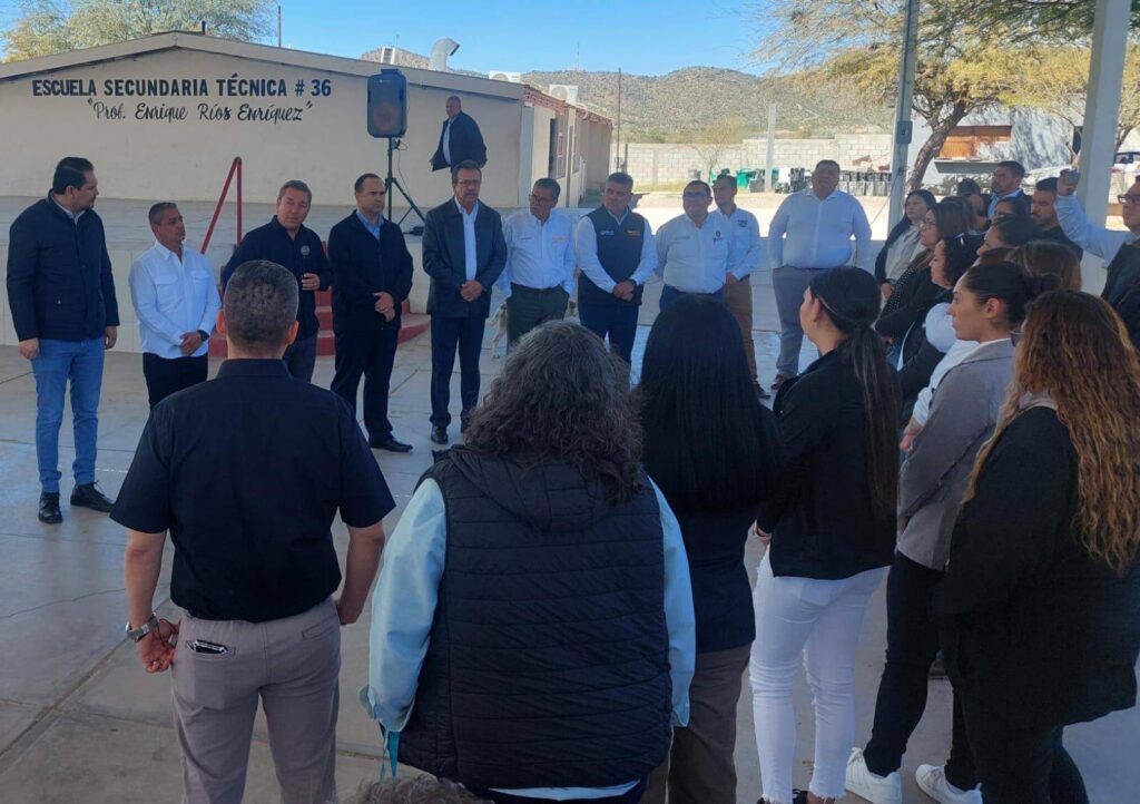 El Profesor César Salazar, informó a las compañeras y compañeros del municipio de Sonoyta el seguimiento del esclarecimiento del homicidio del compañero Gustavo Adolfo Morales