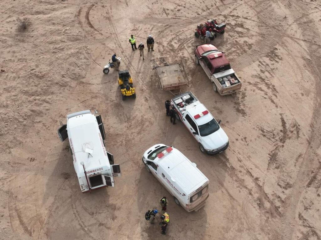 El cuerpo de bomberos reportaron que la persona identificada como Tom Vales, fue localizado la mañana de este domingo en un rancho cerca a la playa de Bahía de Kino