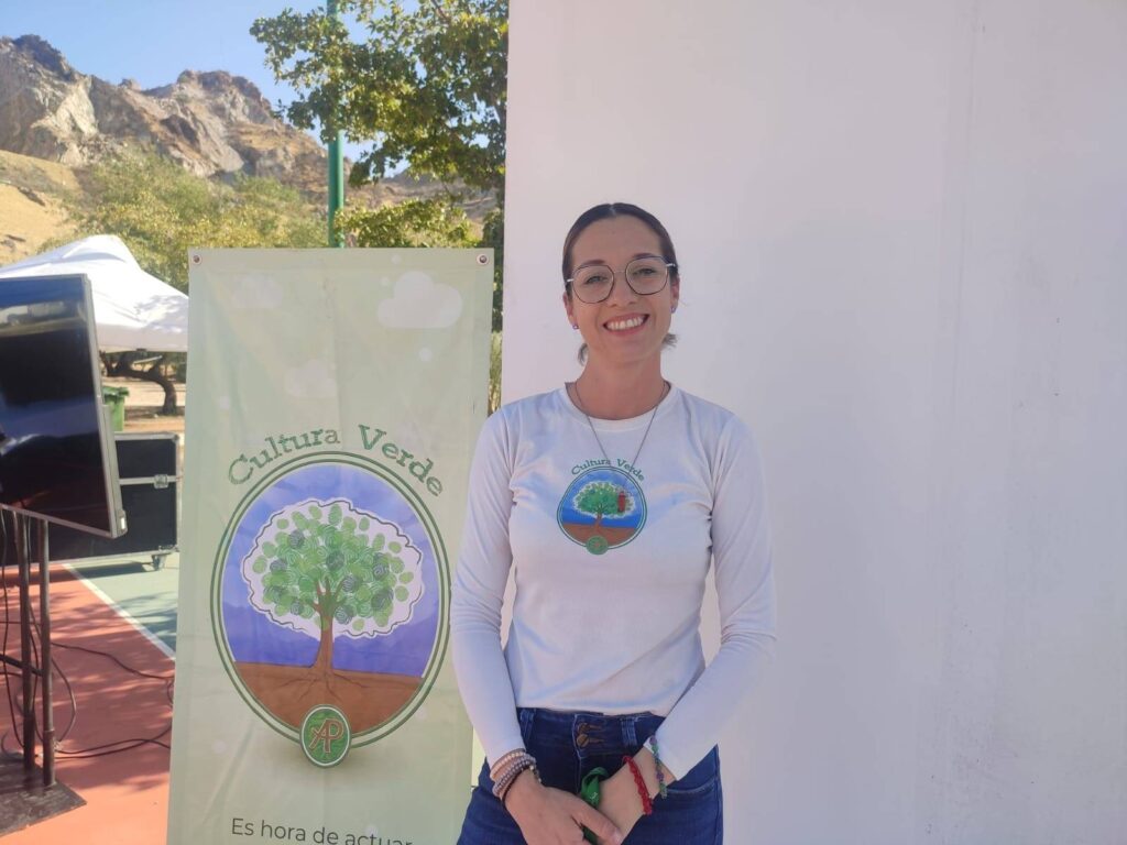 Pamela Ibarra, presidenta de la asociación Cultura Verde.