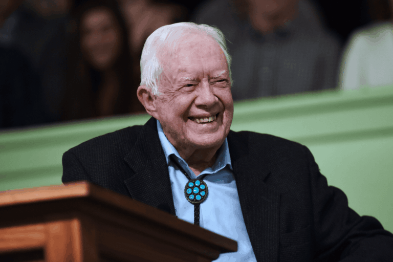 Ex presidente Jimmy Carter.